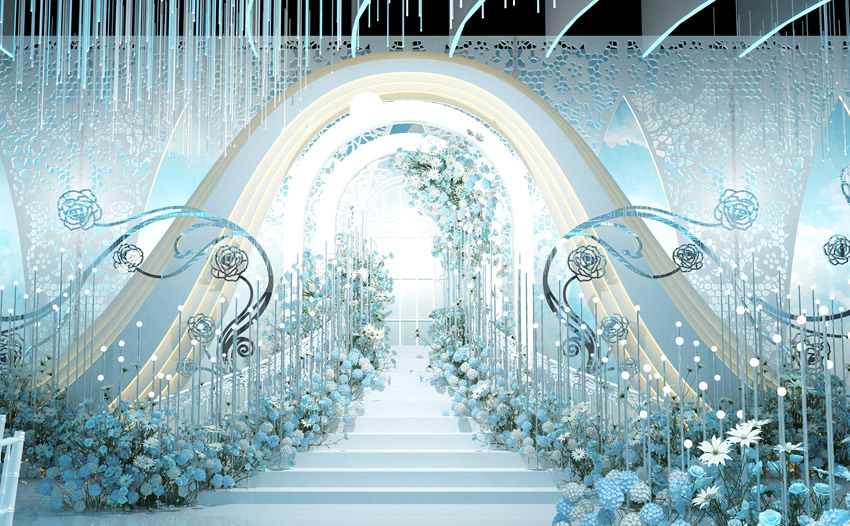 广南釡香烙馍村水晶厅效果展示